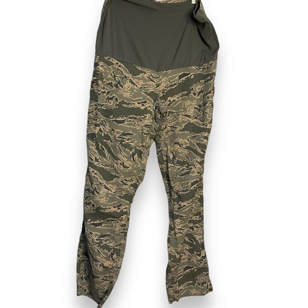 M & M Manufacturing Maternity Utility Airforce Slacks Pants Women's 18 L Camo